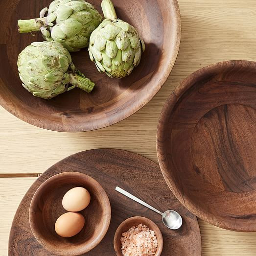 Copenhagen Acacia Wood Serveware | West Elm (US)
