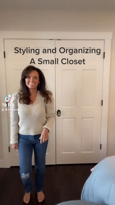 How to style and organize a small closet! This video features the adjustable closet organizing system, baskets, and more. 
kimbentley home decor, home organization, bedroom decor

#LTKVideo #LTKxTarget #LTKhome