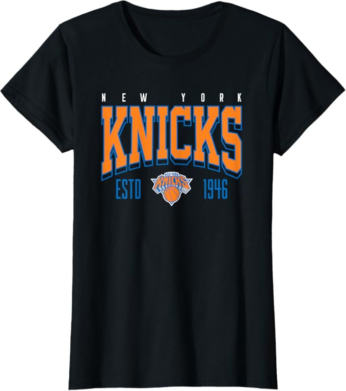 NBA Official New York Knicks Battle Tested T-Shirt | Amazon (US)