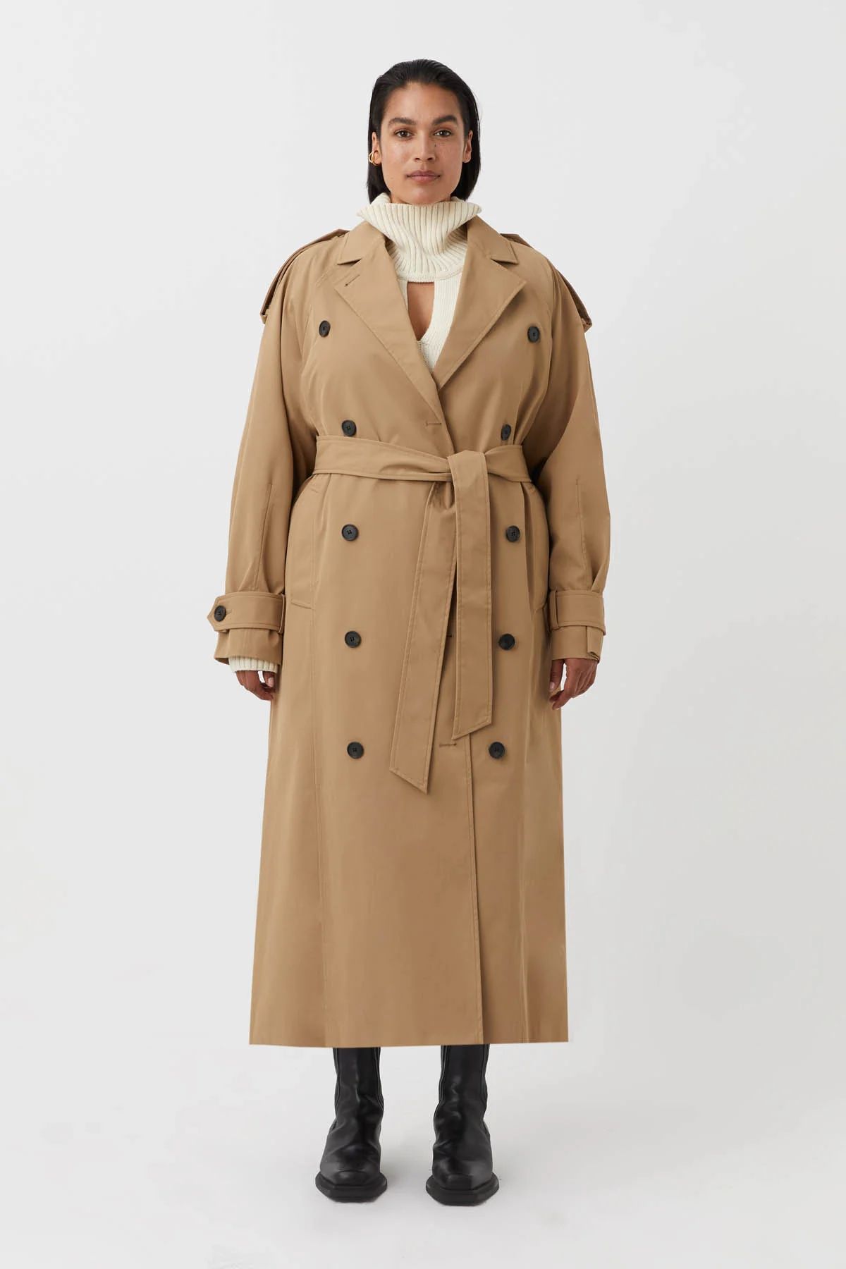 Collins Tailored Trench Coat | Camilla and Marc