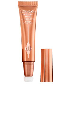 Charlotte Tilbury Glowgasm Beauty Light Wand Highlighter in Peachgasm from Revolve.com | Revolve Clothing (Global)