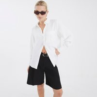 River Island Womens White Oversized Utility Shirt | River Island UK & IE