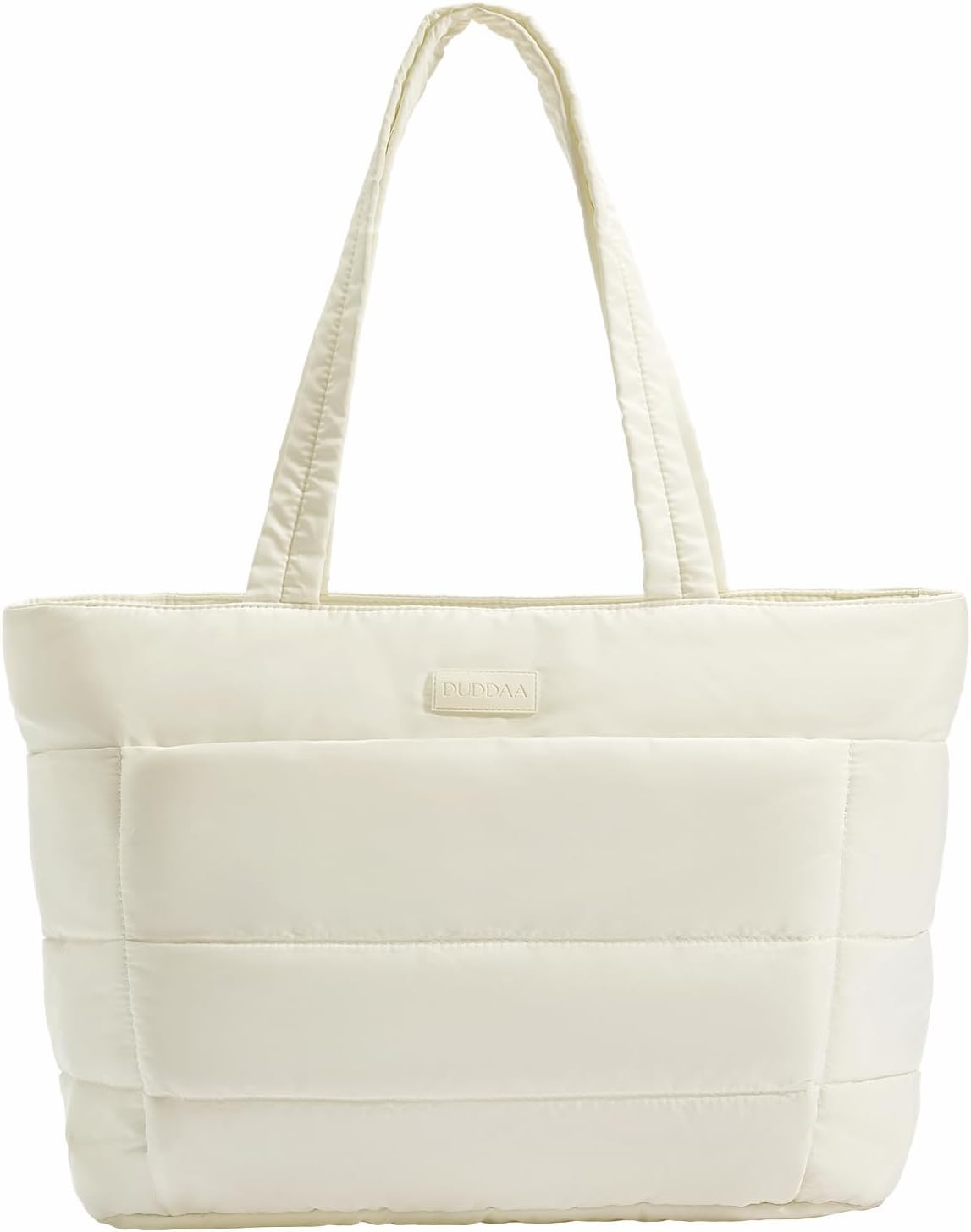 DUDDAA Puffer Tote Bag for Women, Large Travel Bag, Multiple Compartments for Work, Study, Gym, 20L, Fits 15.6'' Laptop | Amazon (US)
