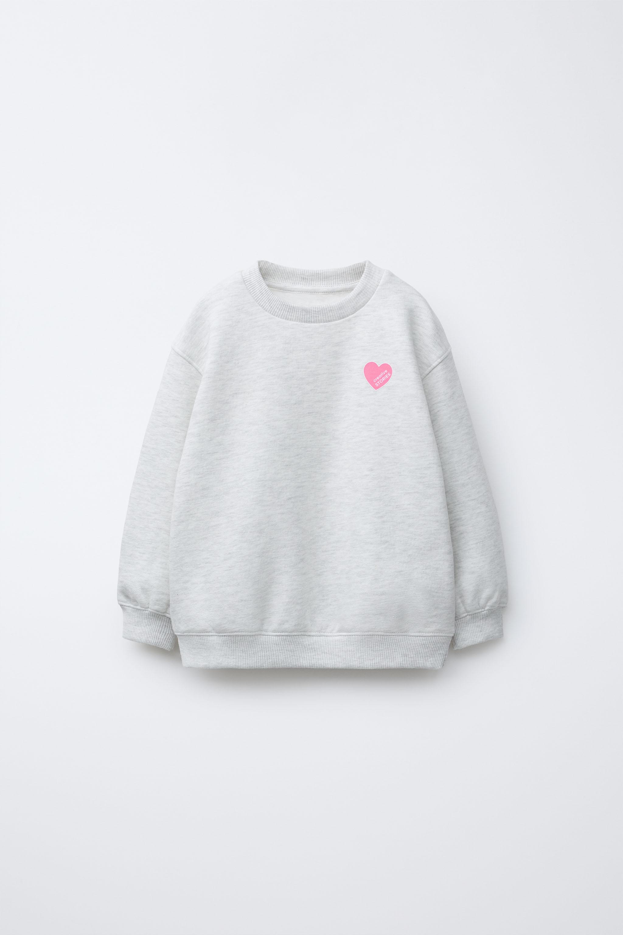 BASIC HEART SWEATSHIRT | Zara UK
