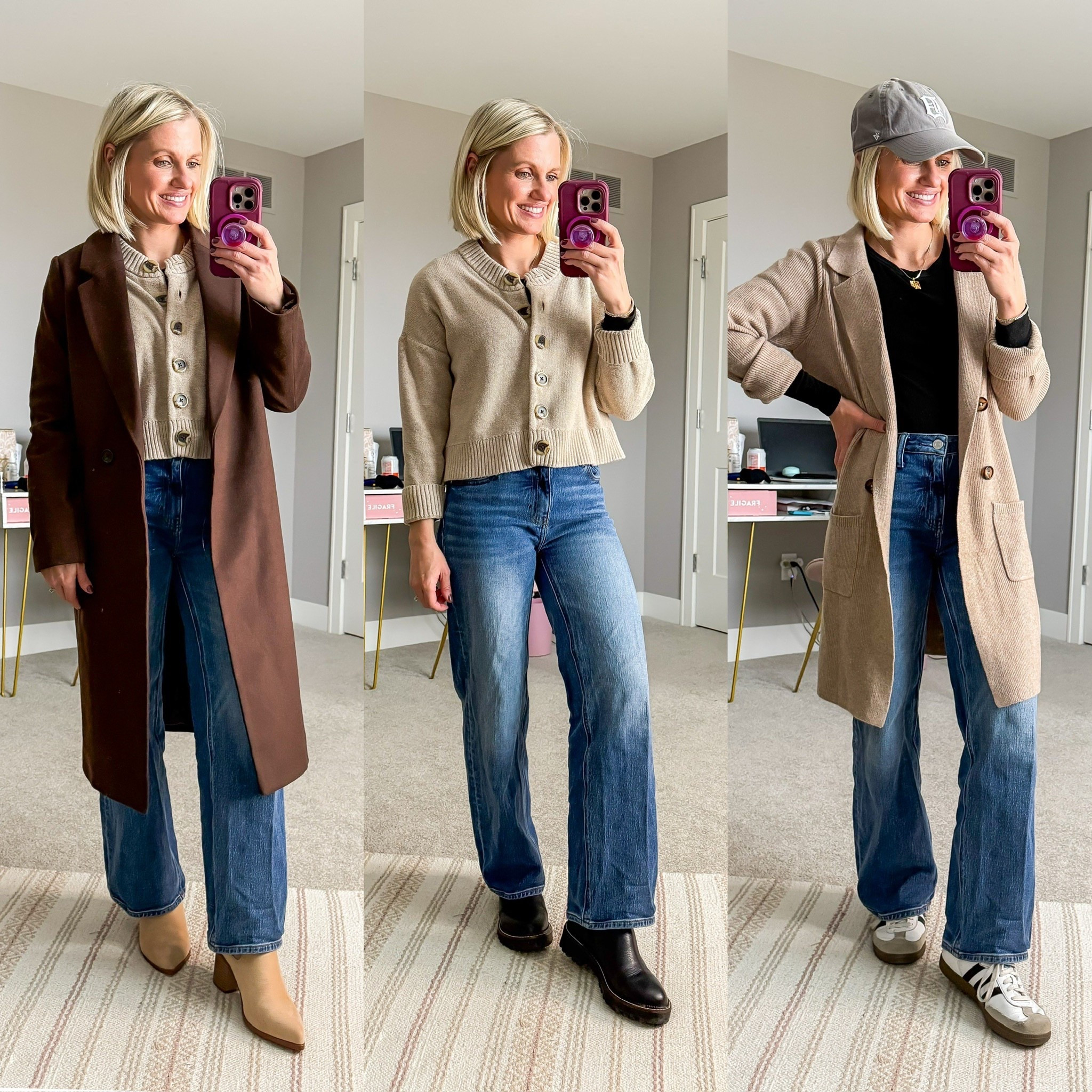 Outfits from my Winter 2026 Mom-Friendly Capsule Wardrobe! Find all sizing details and links on the blog at thriftywifehappylife.com.

#LTKPetite #LTKSeasonal #LTKmomlife
