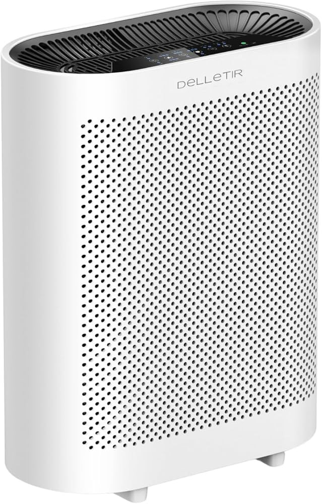 Desktop Air Purifier with 3-in-1 True HEPA Filter, Ultra Quiet Less Than 32dB Small Air Cleaner f... | Amazon (US)