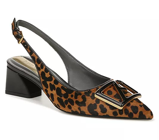 Franco Sarto Slingbacks - Racer5 - QVC.com | QVC