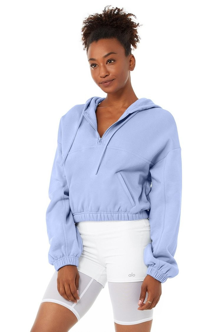 Stadium Half Zip Hoodie | Alo Yoga (US)