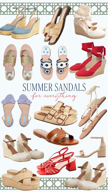 Summer sandals to dress up or dress down ❤️❤️❤️

#LTKOver40 #LTKSaleAlert #LTKShoeCrush