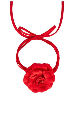 X Revolve Mandy Rose Choker in Red | Revolve Clothing (Global)