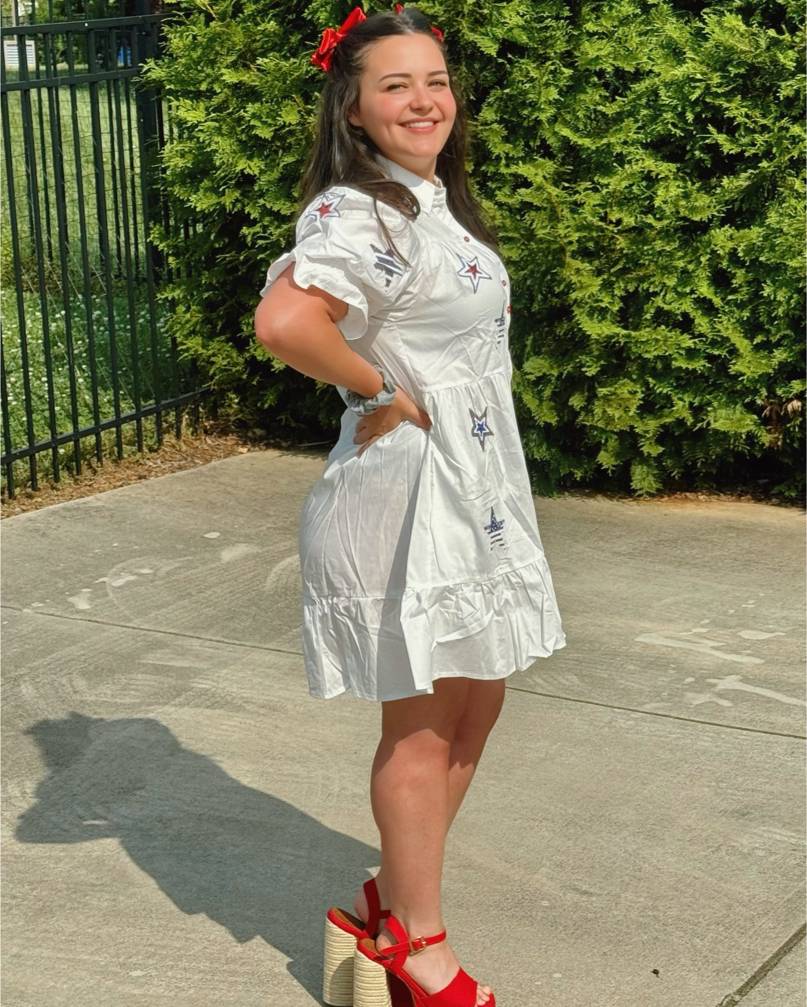 Get ready for July 4th before all the good outfits get sold out!🇺🇸 I tried to find this dress but the boutique went off LTK☹️ Several boutiques have this brand of dress “Fantastic Fawn.” 

#LTKStyleTip #LTKFestival #LTKSeasonal
