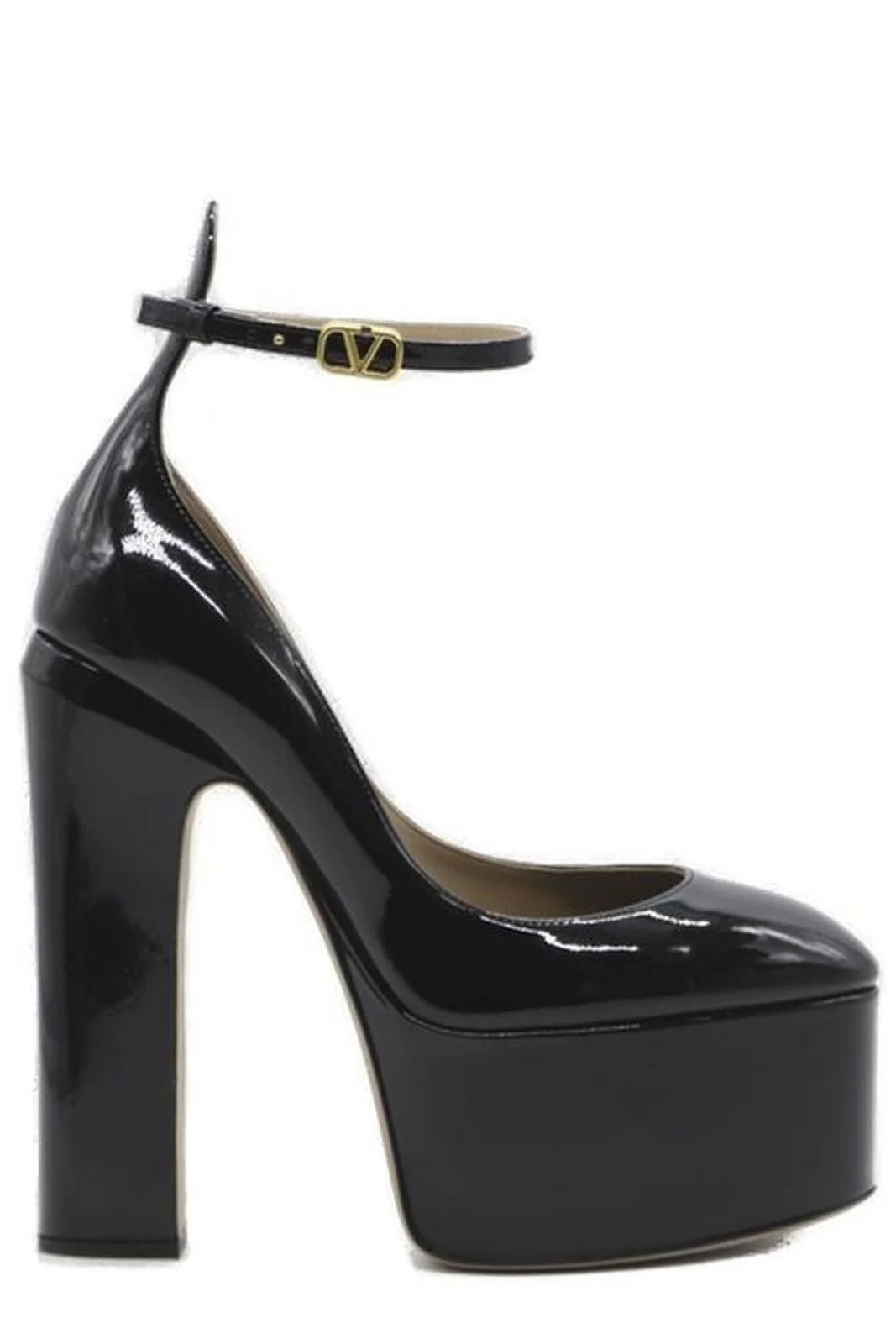 Valentino VLogo Signature Block Heel Pumps | Cettire Global