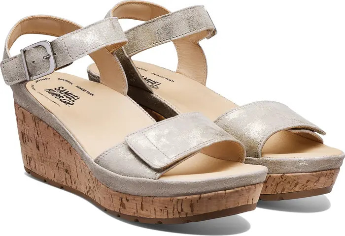 Samuel Hubbard Portola Two-Strap Wedge Sandal (Women) | Nordstrom | Nordstrom