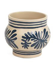 9x8in Ceramic Side Wave Planter | TJ Maxx