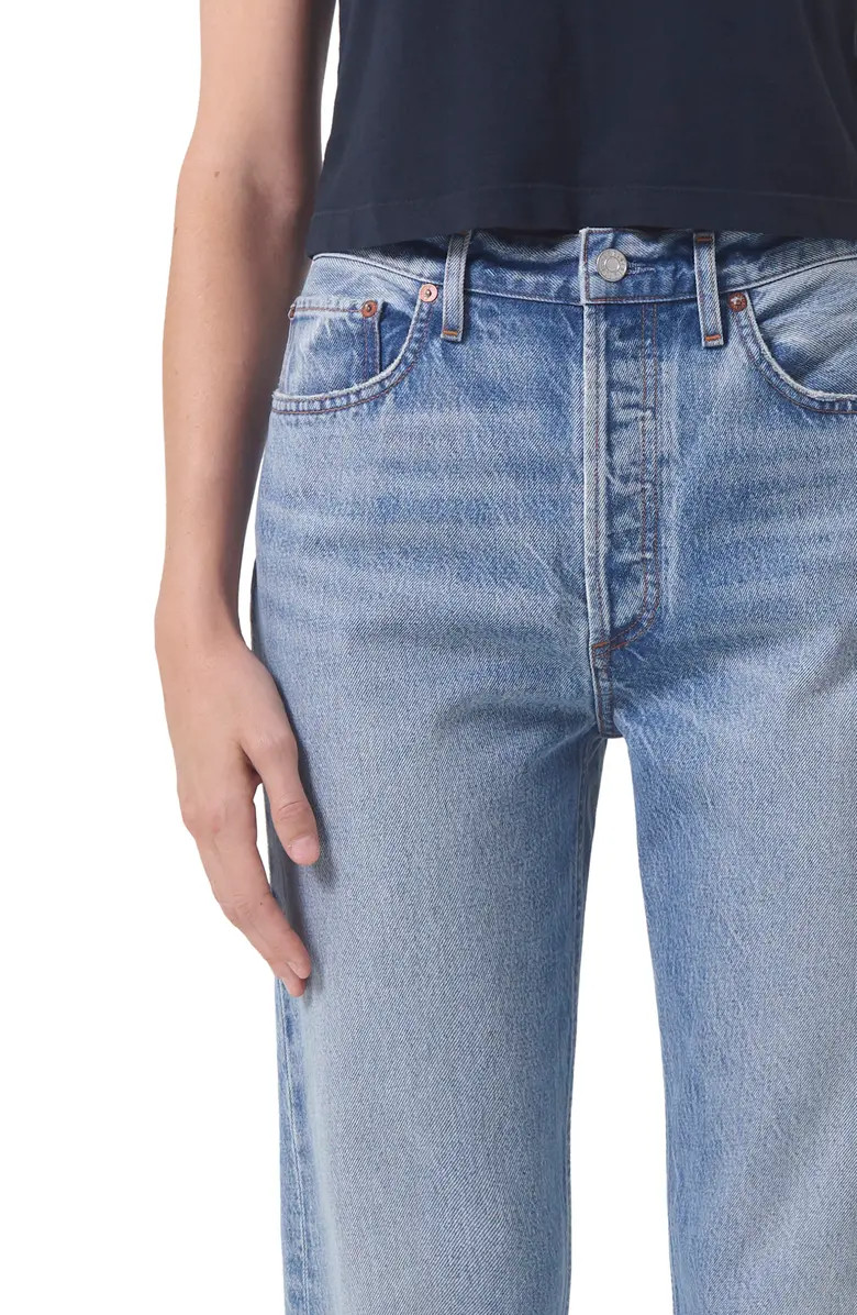 AGOLDE '90s Pinch Waist High Waist Straight Leg Jeans | Nordstrom | Nordstrom