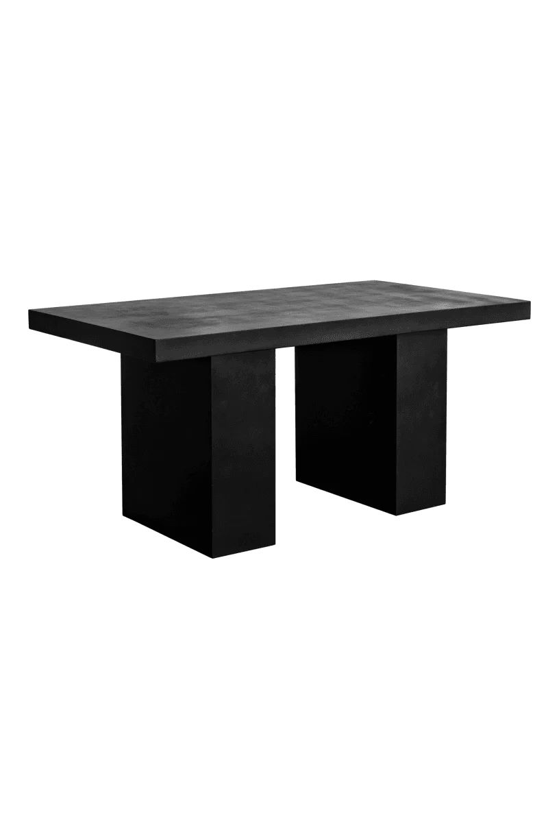 Quincy Dining Table - Black | THELIFESTYLEDCO