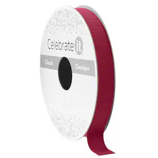 3/8'' x 10yd. Grosgrain Ribbon by Celebrate It® Classic | Michaels Stores