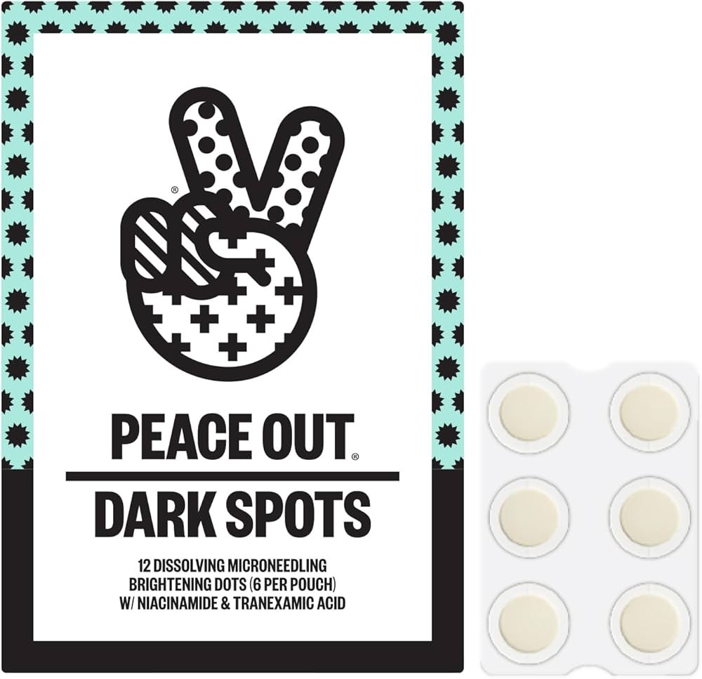 PEACE OUT Microneedling Dark Spot Brightening Dots | Amazon (US)