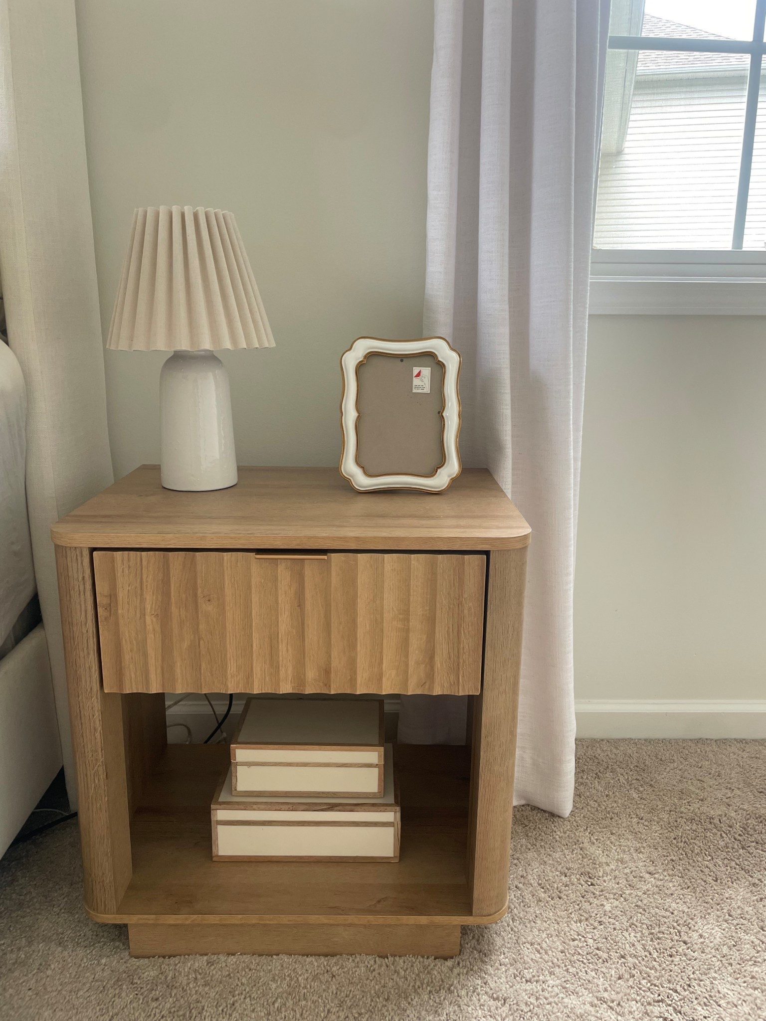 Night stand  😍

Bedroom | night stand | bed side table | modern | fluted 

#nightstand #bedside # bedroom #masterbedroom #modern #home 

#LTKHome