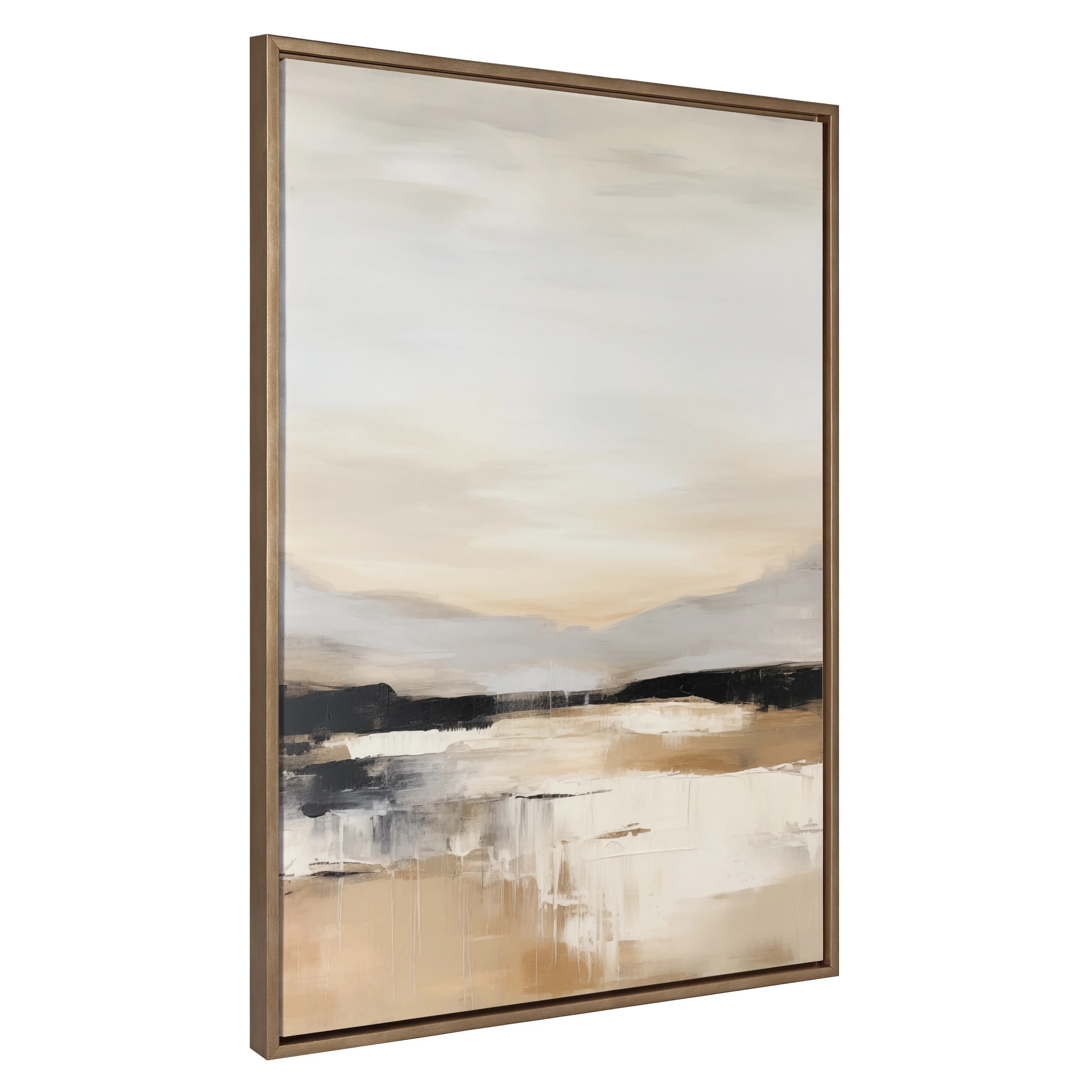 Kate and Laurel Sylvie Peaceful Landscape III Framed Canvas Wall Art by Amy Lighthall, 31.5x41.5 ... | Walmart (US)