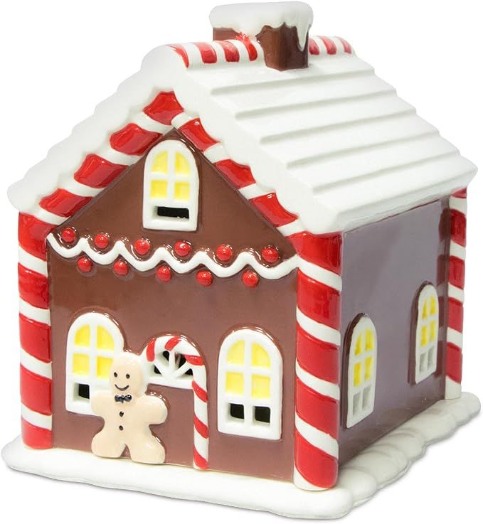 SALKING Christmas Wax Melt Warmer, Gingerbread House Electric Wax Warmer for Scented Wax, Holiday... | Amazon (US)