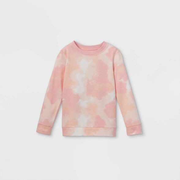 Girls' Tie-Dye Pullover Sweatshirt - Cat & Jack™ | Target