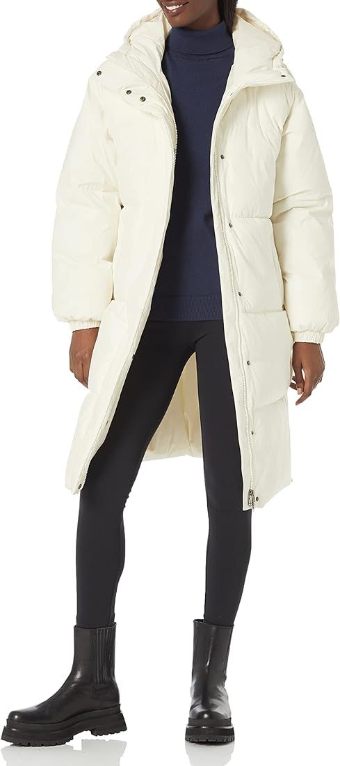 Amazon Essentials Women's Oversized Long Puffer Jacket (Available in Plus Size) | Amazon (UK)