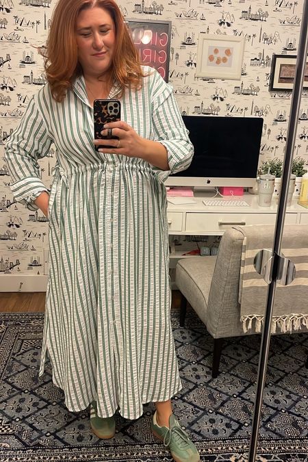 Size down one full size on this dress! 20% off rn! 

#LTKsalealert