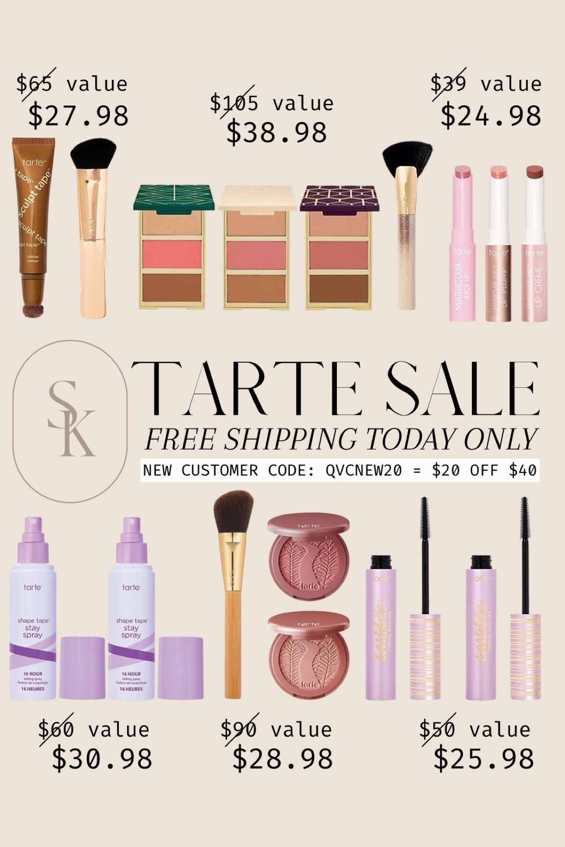 Tarte, makeup, beauty deals

#LTKsalealert #LTKfindsunder50 #LTKbeauty