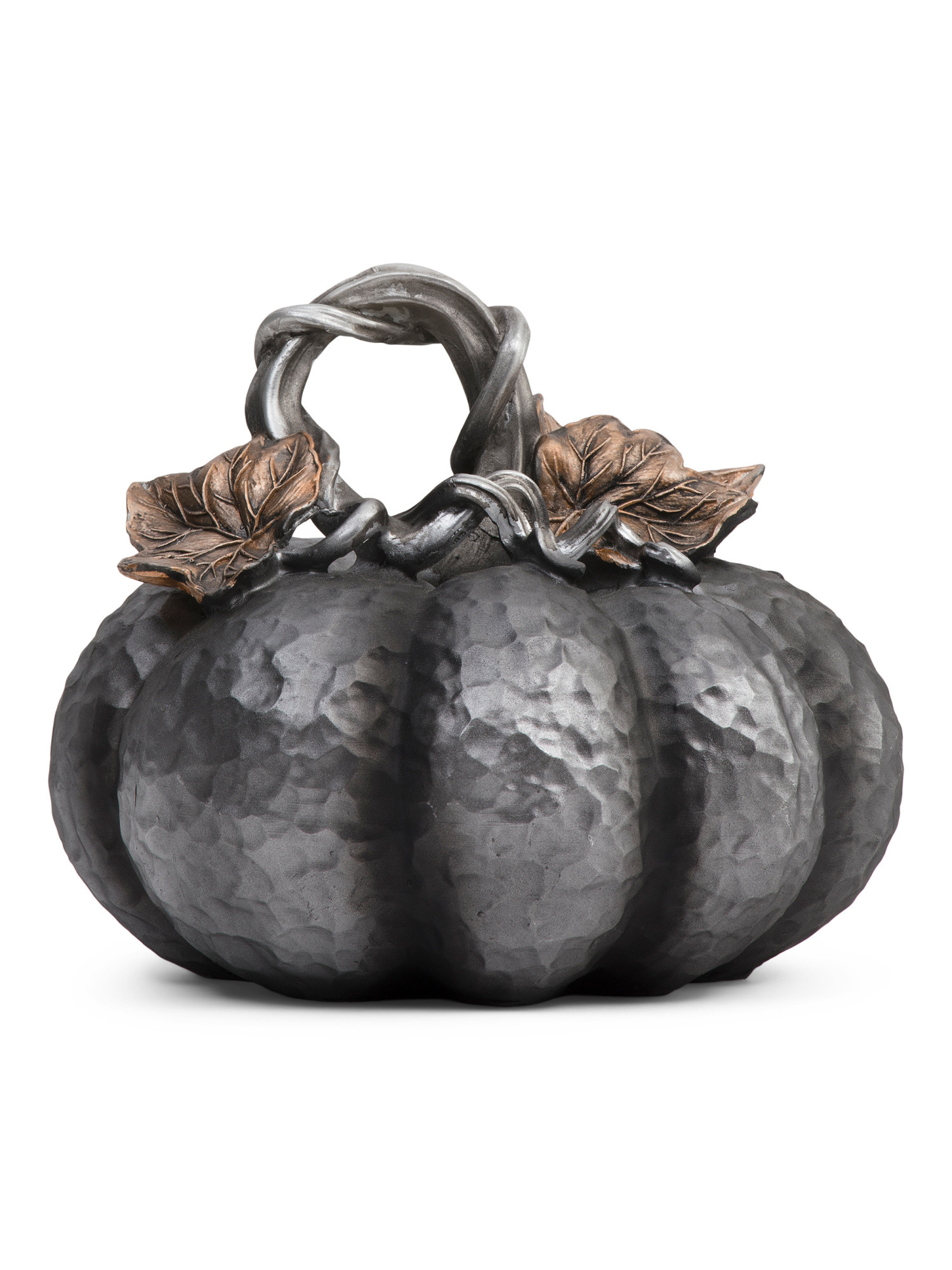 Metallic Pumpkin  With Leaf Details | Fall Decor | Marshalls | Marshalls
