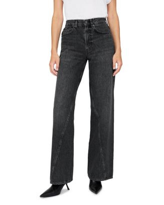 Brie High Rise Jeans in Washed Black | Bloomingdale's (US)