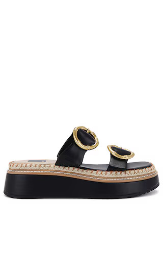 Rysha Sandal in Black | Revolve Clothing (Global)