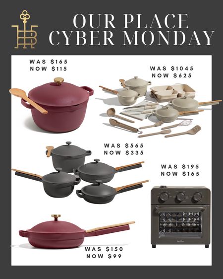 Amazing deals on Our Place cookware!! 



Our place always pan, our place sale, cookware, kitchen, Black Friday, cyber Monday, cyber week sale, gift guide, gift for her

#LTKhome #LTKGiftGuide #LTKCyberWeek