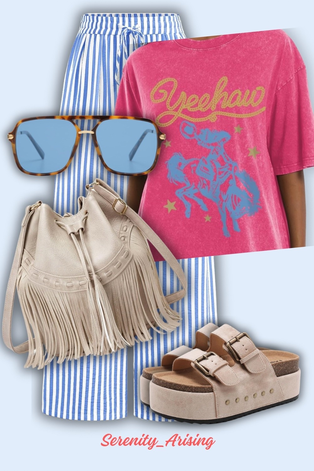 Boho casual chic with a touch of cowgirl 🤠🌵 #amazon #amazonfinds #amazonstyle 

#LTKFestival #LTKSeasonal