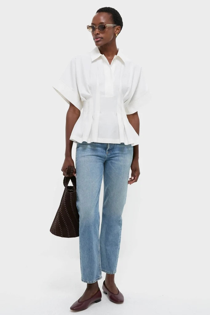 White Simpson Shirt | Tuckernuck (US)
