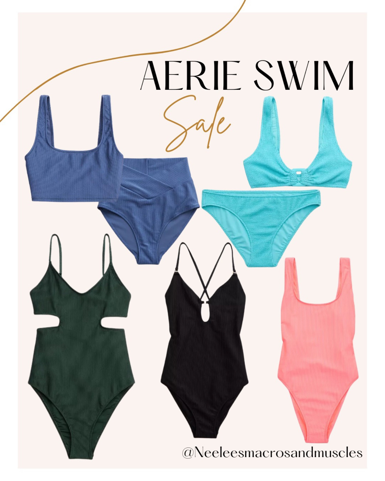 🚨AERIE SWIM SALE🚨

Up to 25-50% off! Hurry while supplies lasts!😍🩵

#LTKswim #LTKfitness #LTKSpringSale
