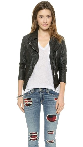 Merlyn Faux Leather Jacket | Shopbop