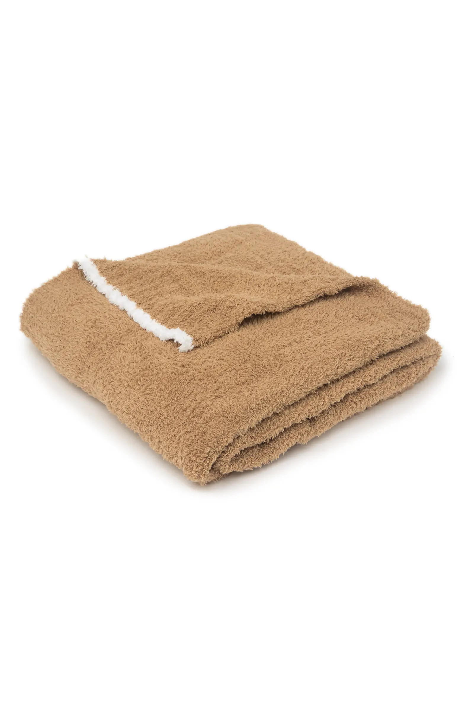 Barefoot Dreams CozyChic™ Rib Trim Throw - 45" x 60" | Nordstrom Rack