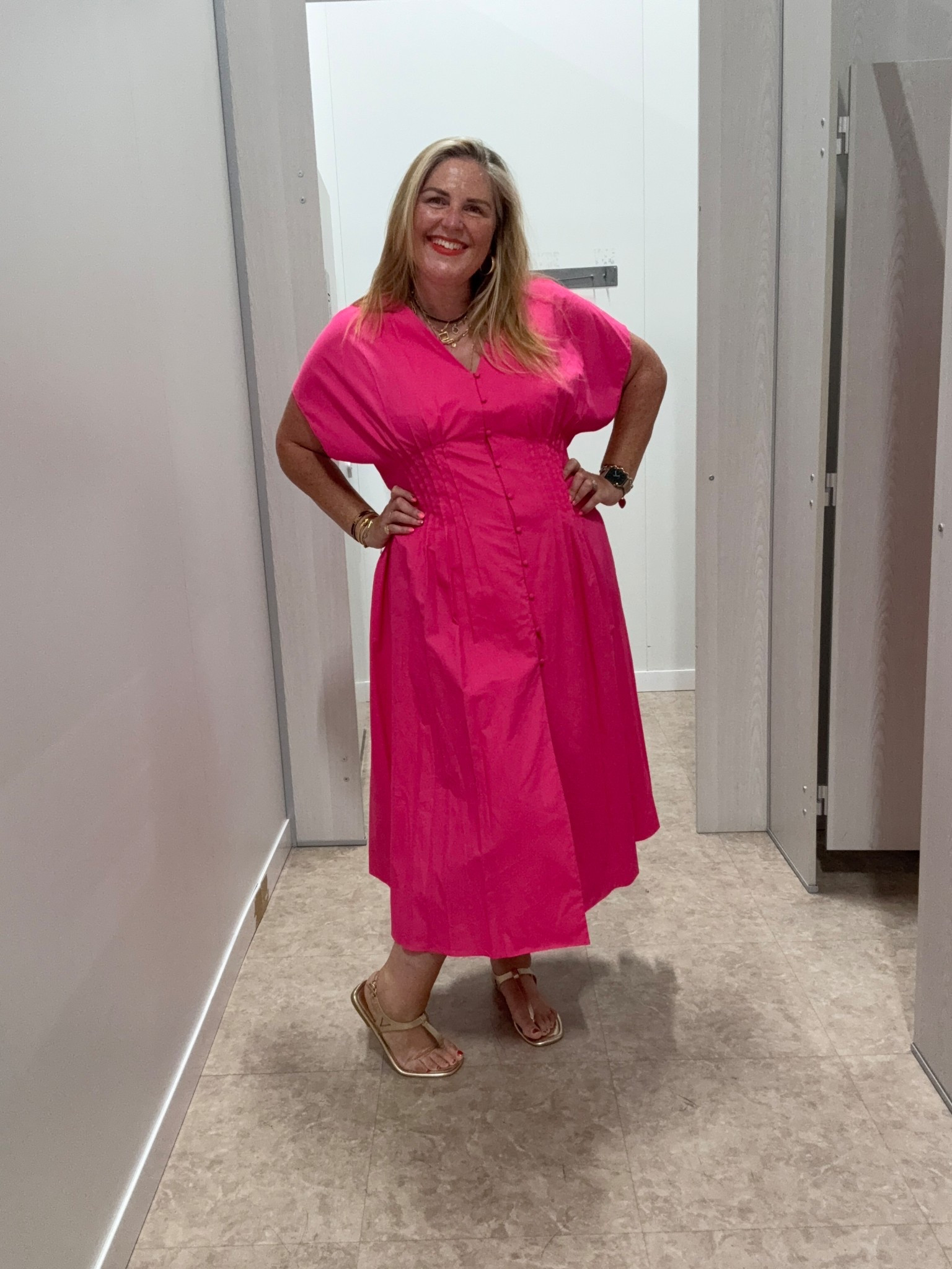 Pink occasion dress 

#LTKsummer #LTKplussize #LTKcurves