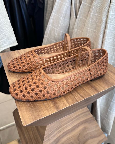 Cute alternative to a classic Mary Jane in a light neutral color. The basket weave style just gives summertime ☀️

#LTKworkwear #LTKshoecrush #LTKxMadewell