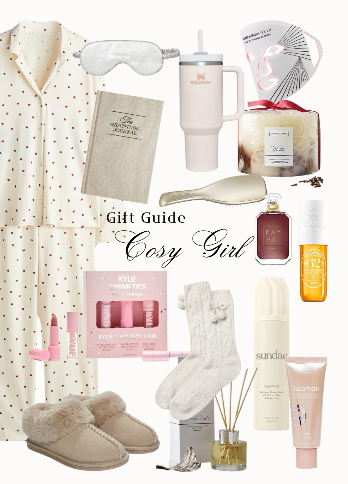 Cosy girl Christmas gift guide, Gift Guide for Her, Holiday Essentials, Perfect Presents, Beauty Must-Haves, Relaxation Gifts, Lumi Glotion, Kayali Vanilla, Tangle Teezer, Diffuser, Eye Mask, Flowstate Tumbler, Candle, LED Light Therapy Face Mask, ASOS, Sephora, Boots, The White Company, Stanley

#LTKwinter #LTKeurope #LTKgiftguide