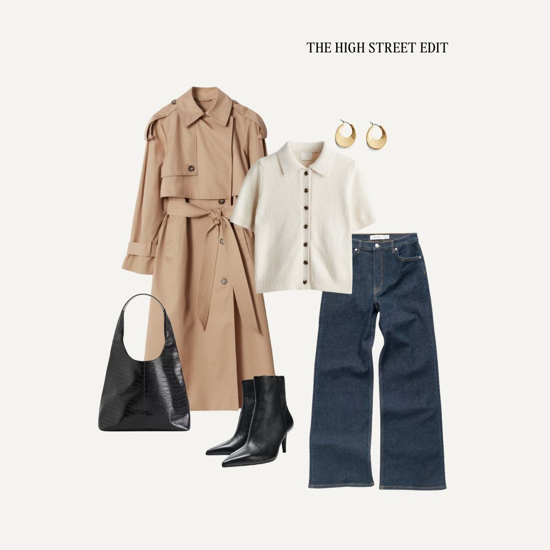 The perfect trench coat!! 

Autumn outfit, dark denim, ankle boots, trench coat styling, transitional outfit, day to night 

 #LTKuk #LTKautumn #LTKstyletip