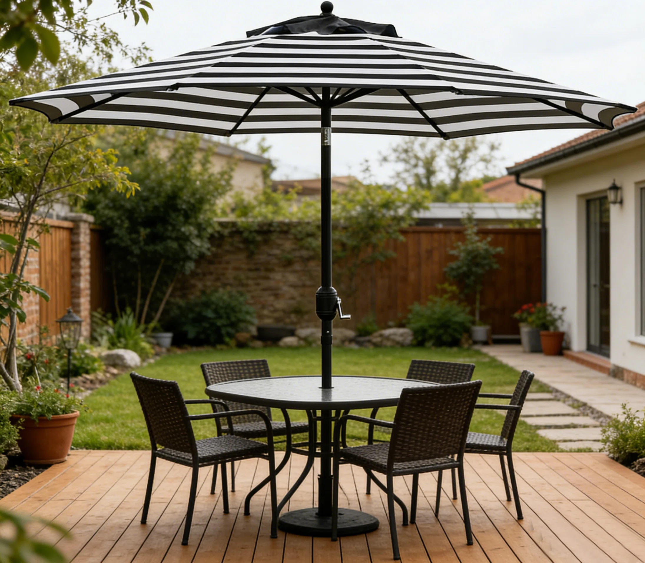 Jaenis 108' Tilt Market Umbrella | Wayfair North America