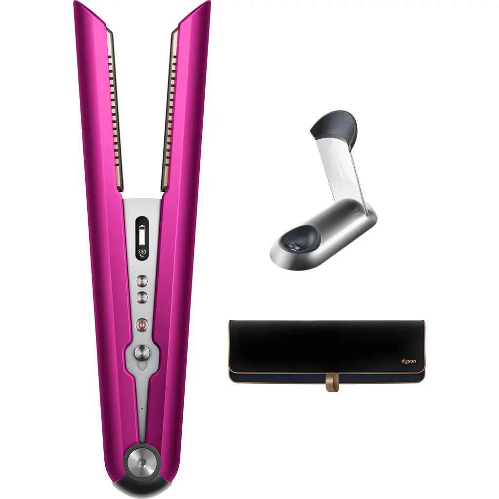 Dyson Corrale™ Styler Straightener - Refurbished in Fuchsia/Nickel at Nordstrom Rack | Nordstrom Rack