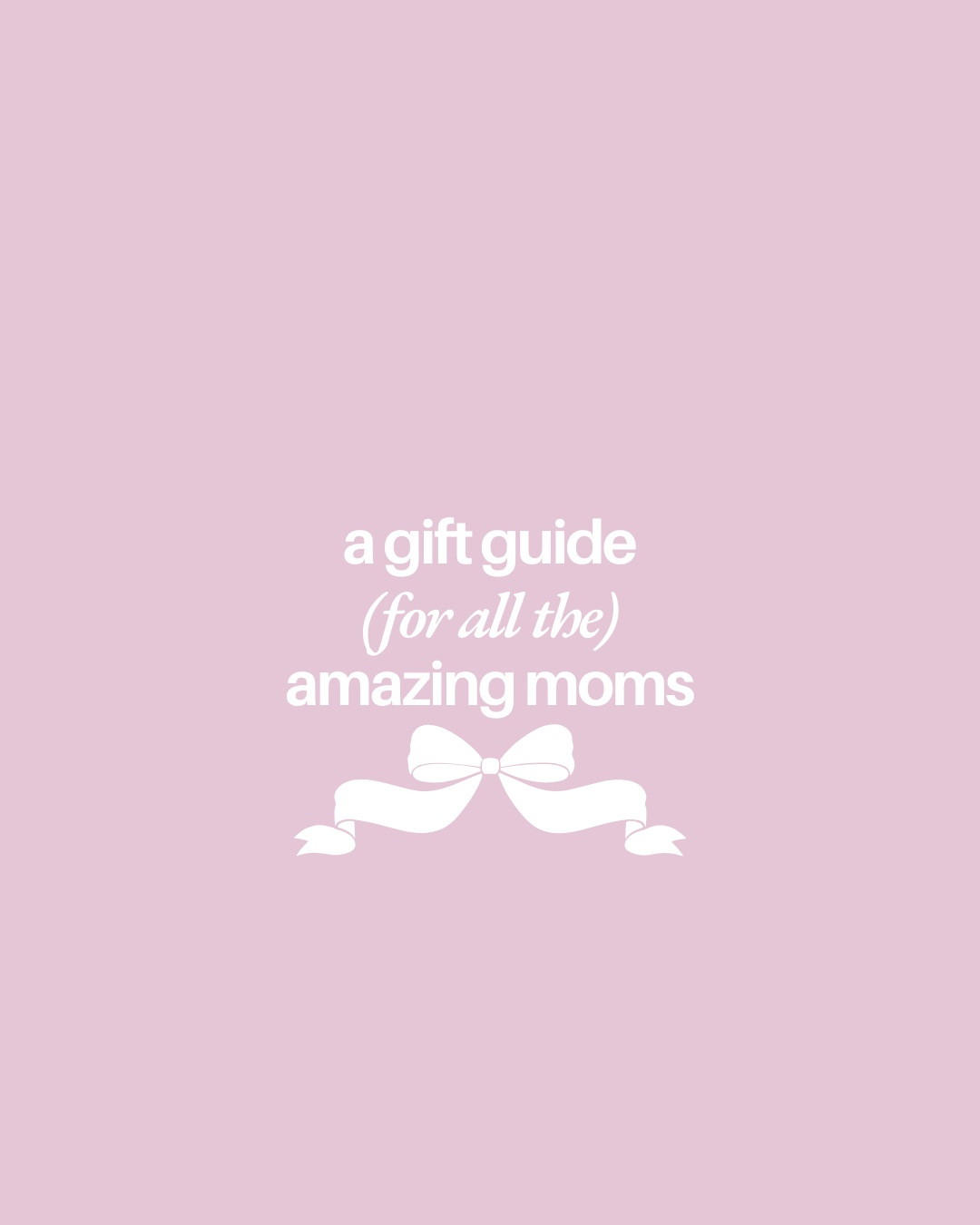 Mother’s Day is in one week!!! A very simple guide to help find the perfect gifts for the moms in your life 💖

#LTKMothersDay #LTKTall #LTKmomlife