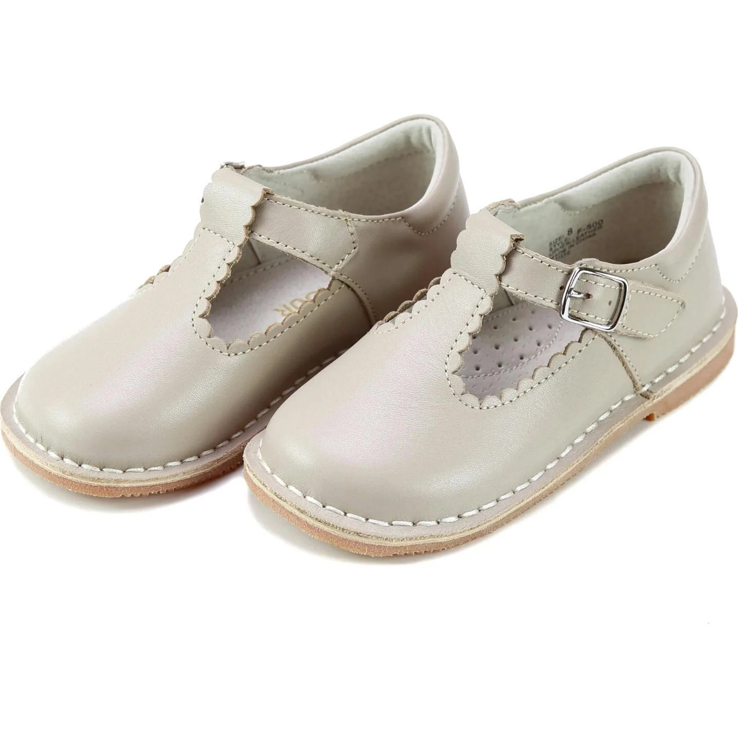 Selina Scalloped T-Strap Mary Jane | Maisonette