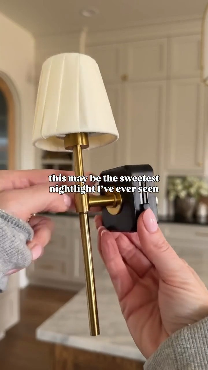 These adorable wall sconce nightlights are now 13% off!! They add the prettiest touch of charm to any kitchen, hallway, or bathroom! I’m obsessed with them 😍

#LTKHome
