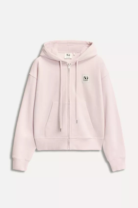 50TH ANNIVERSARY PATCH HOODIE | Zara UK