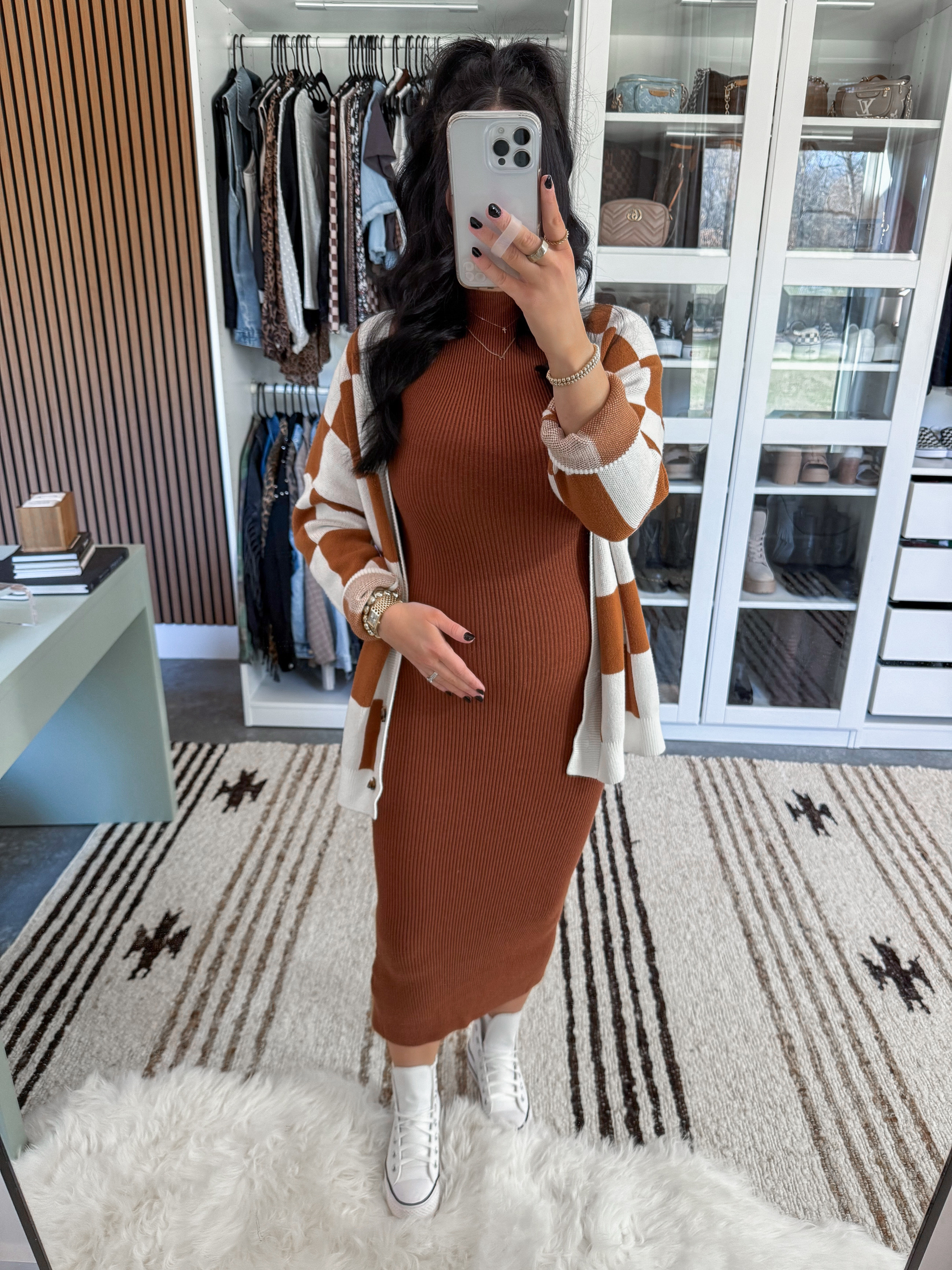 Bump Friendly Church Outfit Idea 🤍

Dress - small (caramel color - part of a matching set)
Cardigan - medium (brown color)

A stretchy dress is a must have when it comes to styling the bump! Love this one paired with the best checkered cardigan & some converse sneakers! 

Church Outfit Ideas | Outfits for Women

 

 

#LTKFindsUnder50 #LTKFindsUnder100 #LTKBump