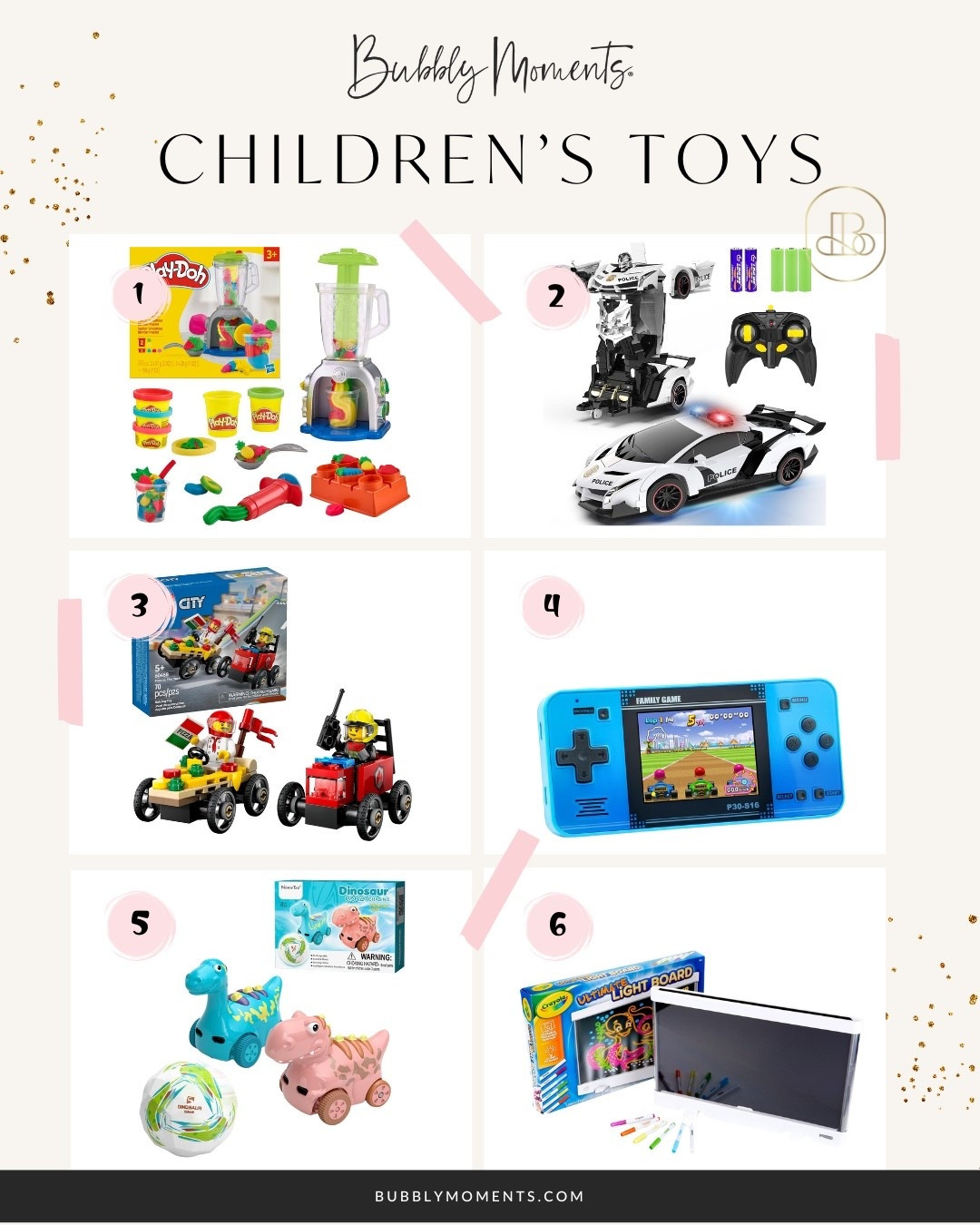 🎨 Colorful. Fun. Full of imagination. Bring joy to your little one’s world with the perfect toys!
#KidsPlaytime #LTKToys #PlayroomGoals #LTKKidsStyle #ImaginationStation #ToddlerFun #LearningToys #PlayfulMoments #LTKFinds #ToyInspiration #KidsLifestyle #LTKPlayroom

#LTKSaleAlert #LTKKids #LTKFamily